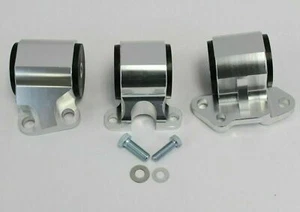 B Series Engine Mount Kit For Honda Acura B16 B18 EG 92-95 Civic DC2 2 Bolt CNC - Picture 1 of 4