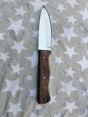 Cuchillo de hoja fija vintage con mango de madera | Lote de cuchillos | Juego de 2 piezas | Exterior EE. UU. Foto 1 de 4
