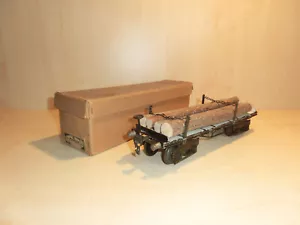 16015) Märklin 1953 - escala 1 - vagón de 4 ejes - OK - L. 31,5 cm - ver - Imagen 1 de 4