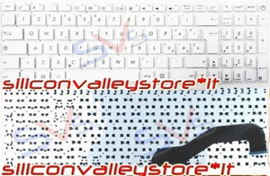Teclado Italiano Para Notebook Asus X540 F540 K540 F540S X540S Serie Blanca - Picture 1 of 1