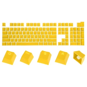 104 Schlüssel PBT Tastenkappe Set OEM Profil Doppelschuss 60% für Gelb - Bild 1 von 6
