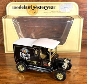 Matchbox Models of Yesteryear Y-12 1912 Ford Model T Van Captain Morgan Rum - Picture 1 of 5