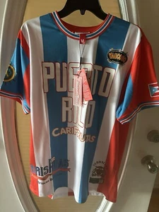 Puerto Rico International Team Headgear Classics 1990 World Cup Soccer Jersey - Bild 1 von 11