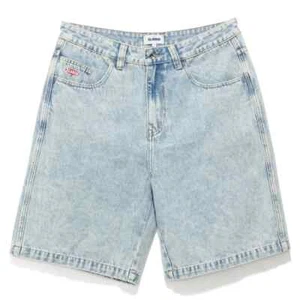 XLarge Bull Denim 91 Bleach Indigo Shorts - Picture 1 of 10