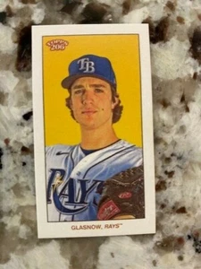 2020 TOPPS 206 SERIES 1 PIEDMONT BACK INSERT CARD RAYS TYLER GLASNOW #19 - Picture 1 of 2