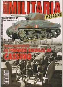 MILITARIA HS N°43  PREMIERS PAS EN ITALIE 2 - LA PREMIERE BATAILLE DE CASSINO - Imagen 1 de 2