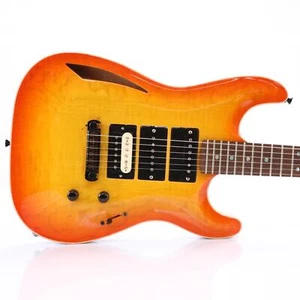 Mercurio S-Style Tequila Burst Electric Guitar w/ Interchangeable Pickups #50805 - Picture 1 of 24