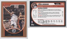 2007-08 Bowman Draft Picks & Stars Bronze /399 Josh Howard #110