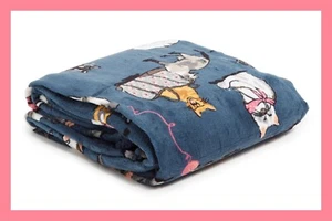 Vera Bradley CAT’S MEOW Plush Fleece Throw Blanket 80" x 50" NEW SEALED PKG - Picture 1 of 4