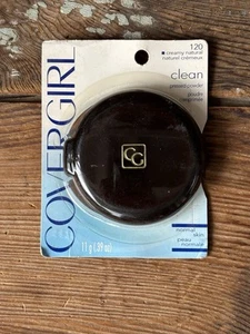 Vintage COVERGIRL Clean Pressed Powder Compact - #120 Creamy Natural 11g - Bild 1 von 4