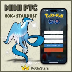 Pokémon Go - Shiny Articuno Galarian - Mini PTC 80K Stardust✨Read Description✨ - Picture 1 of 1