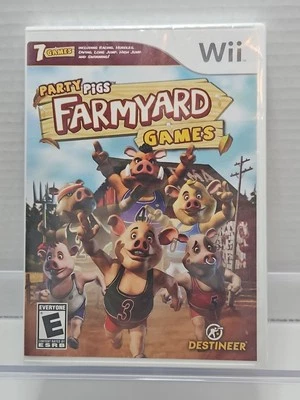 Juegos de Fiesta: Cerdos Farmyard Nintendo Wii Videojuego Precintado Foto 1 de 4