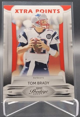 2009 Playoff Prestige - Tom Brady #57 Xtra Points  Numbered 066/100 🏈 - Image 1 of 3