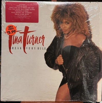 TINA TURNER Break Every Rule CAPITOL LP VG+ SHRINK all complete - Image 1 of 2