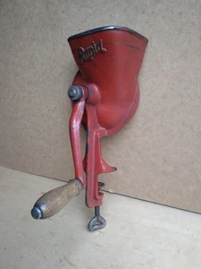 Raspel Mühle Rapid Zerkleinerer Kurbel alt antik selten Deko Küche Maschine  - Bild 1 von 7