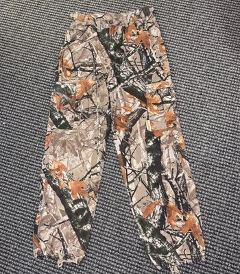 Outfitters Ridge Men's Size S 28/30 Fusion 3D Cotton Camo Cargo Hunting Pants - Image 1 of 4