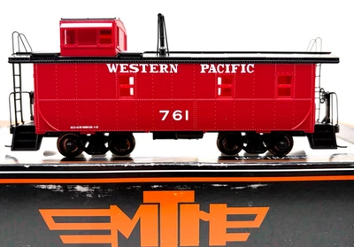 HO MTH 85-77010 STEEL CABOOSE WESTERN PACIFIC WP # 761 - Image 1 of 2