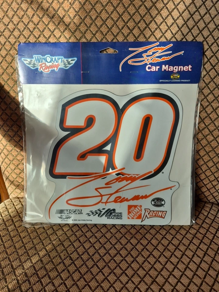 Licensed Nascar Car Magnet Tony Stewart #20 *Brand New* WinCraft Racing Magnet - Image 1 of 2