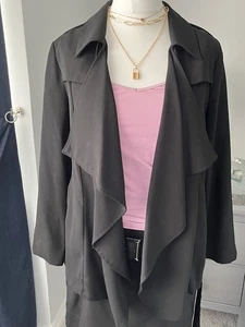 Stunning Worn Once! ATMOSPHERE Size 16 Waterfall Smart Formal Occasion Jacket - Picture 1 of 6