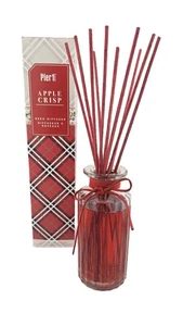 Pier 1 Reed Diffuser Apple Crisp 8 oz Fall/Holiday Fragrance Oil Air Freshener - Picture 1 of 8