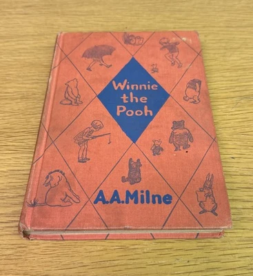 Vintage Winnie the Pooh ,A.A. Milne, HC 1926/1938 158th Printing - Image 1 of 4
