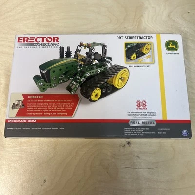 John Deere Erector Meccano 9RT Series Tractor Steam Engineer Robot 98% Complete - Image 1 of 4