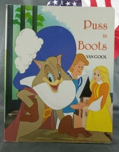 Puss in Boots by Gool, Van 1990 Board Book FREE SHIPPING!!! - Picture 1 of 2