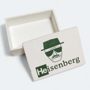 Breaking Bad HEISENBERG WALTER WHITE 3.5" Storage Case STASH BOX Toy Mezco 2013 - Picture 1 of 5