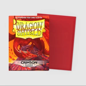Maniche Dragon Shield: Standard - Classiche - Cremisi (100 ct.) - Foto 1 di 1