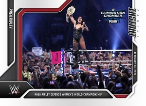 2024 Panini Instant WWE #56 Rhea Ripley - Elimination Chamber Perth - Bild 1 von 2