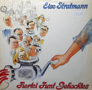 Else Stratmann / Fiertel Funt Gehacktes / Vinyl / Liedermacher / Politisches - Bild 1 von 3