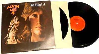 Alvin Lee  In Flight   2x Lp   Ten Years After  blues rock  Live   Ex - Image 1 of 4