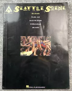 Vintage 1994 Hal Leonard Tablature Book "Seattle Scene" 11 Classic Grunge Songs - Picture 1 of 10