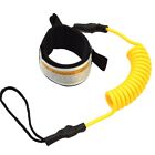 Adjustable 5Ft Coiled Safety Hand Rope For Surfboards And Paddle Boards