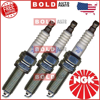 3 X Bujías NGK 5847 Smart Fortwo 1.0L L3 2008-2015 Núcleo de Cobre Estándar Foto 1 de 3