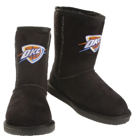 Cuce Shoes NBA Women's Oklahoma City Thunder The Ultimate Fan Boots Boot - Black Cover