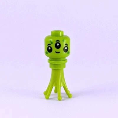 Green Lego City Space Alien with Tentacles - Brand New Lego Part - Image 1 of 4