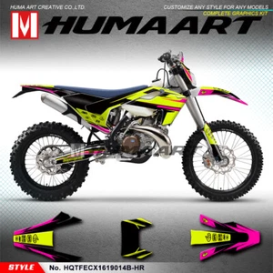 Graphics Sticker for 2017 2018 2019 TE FE 150 250 300 350 450 501 Various Styles - Picture 1 of 22