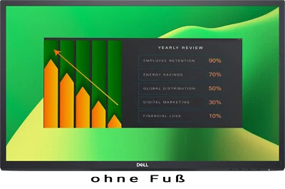 Dell E2423HN 23,8-Zoll Monitor VA FHD 1920x1080 HDMI VGA 5ms schwarz ohne Fuß - Bild 1 von 3