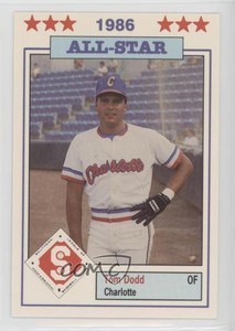 1986 Southern League All-Stars Tom Dodd #12