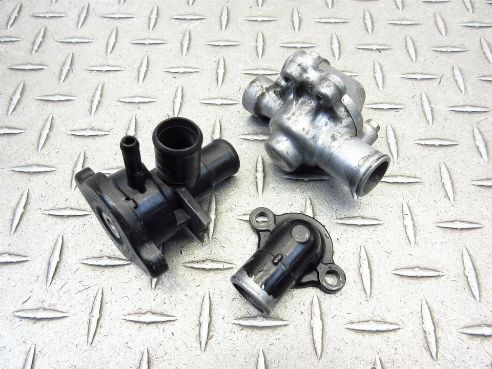 2010 08-12 Kawasaki EX250 Ninja 250R Radiator Cap Thermostat Housing Sensor OEM - Image 1 of 4