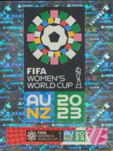 2023 Panini FIFA Women's World Cup Stickers #1 Official Logo FOIL