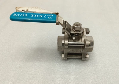 BALL VALVE 3/4" 316-STAINLESS STEEL 1000WOG  #NEW FAST SHIPPING - Image 1 of 4