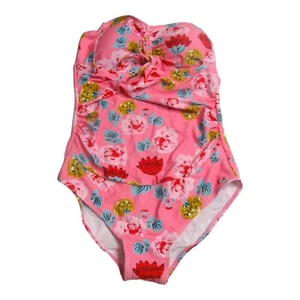 EastElegant Maternity Size S Swimwear One Piece Swimsuit Floral Pink - Picture 1 of 9