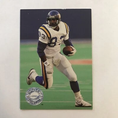 1991 Pro Set Platinum Steve Jordan Minnesota Vikings #225 - Image 1 of 2