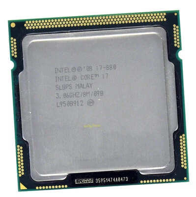 Intel Core i7-880 3.06 GHz LGA1156 4 cores 8 threads SLBPS CPU Processor 8 MB - Image 1 of 4