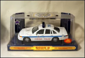 Code 3 Premier Chiefs Edition Chicago Police Crown Vic New Old Stock 1:24 #Z127 - Picture 1 of 11