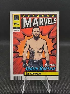 Justin Gaethje - 2022 Donruss UFC - Octagon Marvels #15 - Bild 1 von 2
