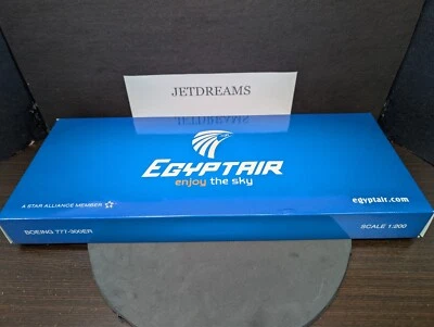 1/200 EGYPTAIR BOEING 777-300ER 2009'S COLORS AERO LE PLANE #77 OF 100 MADE - Image 1 of 4
