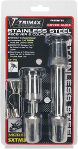 Juego de cerraduras de acero inoxidable Trimax Premium con llave #SXTM31 - Imagen 1 de 1
